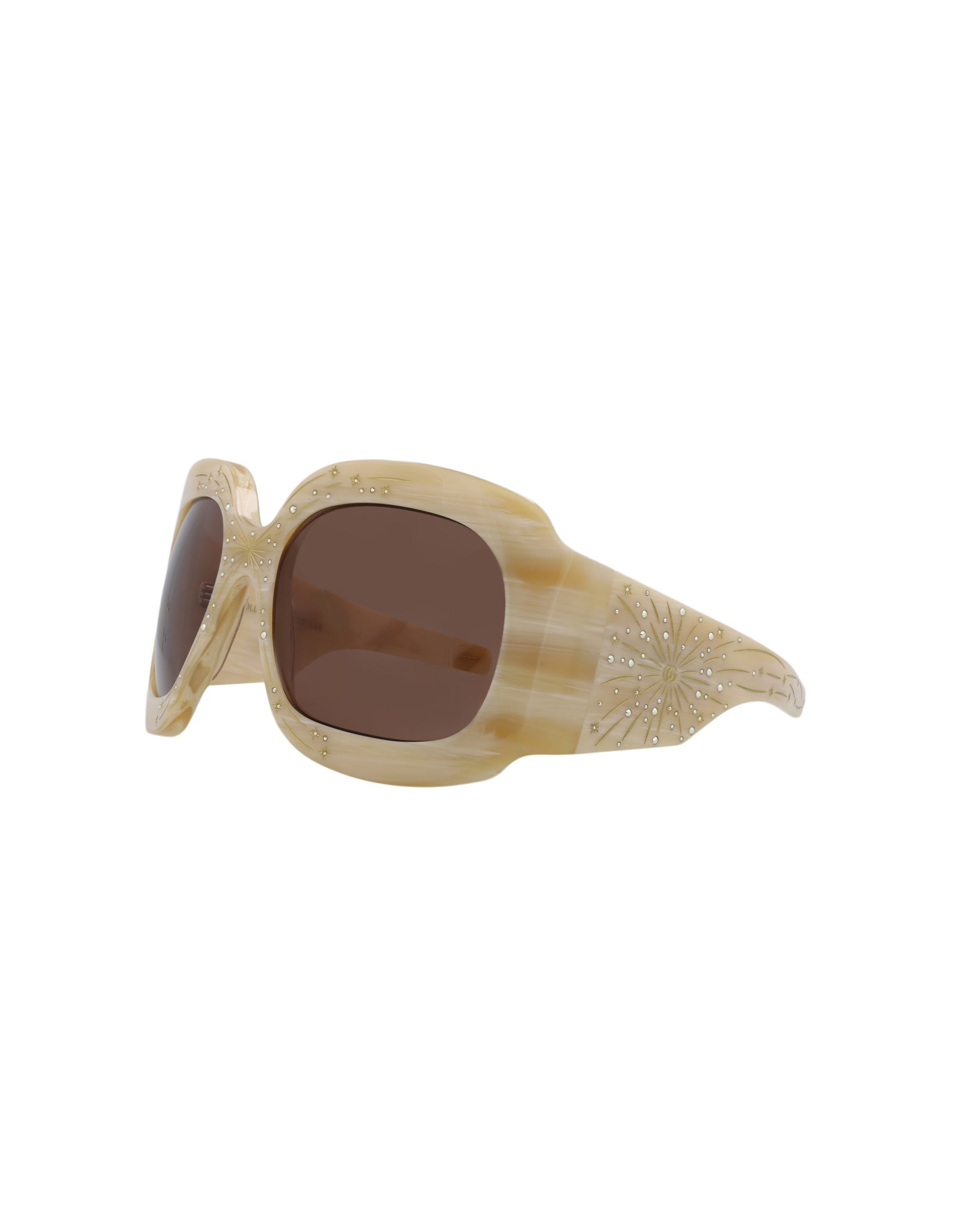 Gucci Shield-Frame Acetate Sunglasses - GG1093S-30012829-003 - Image 2