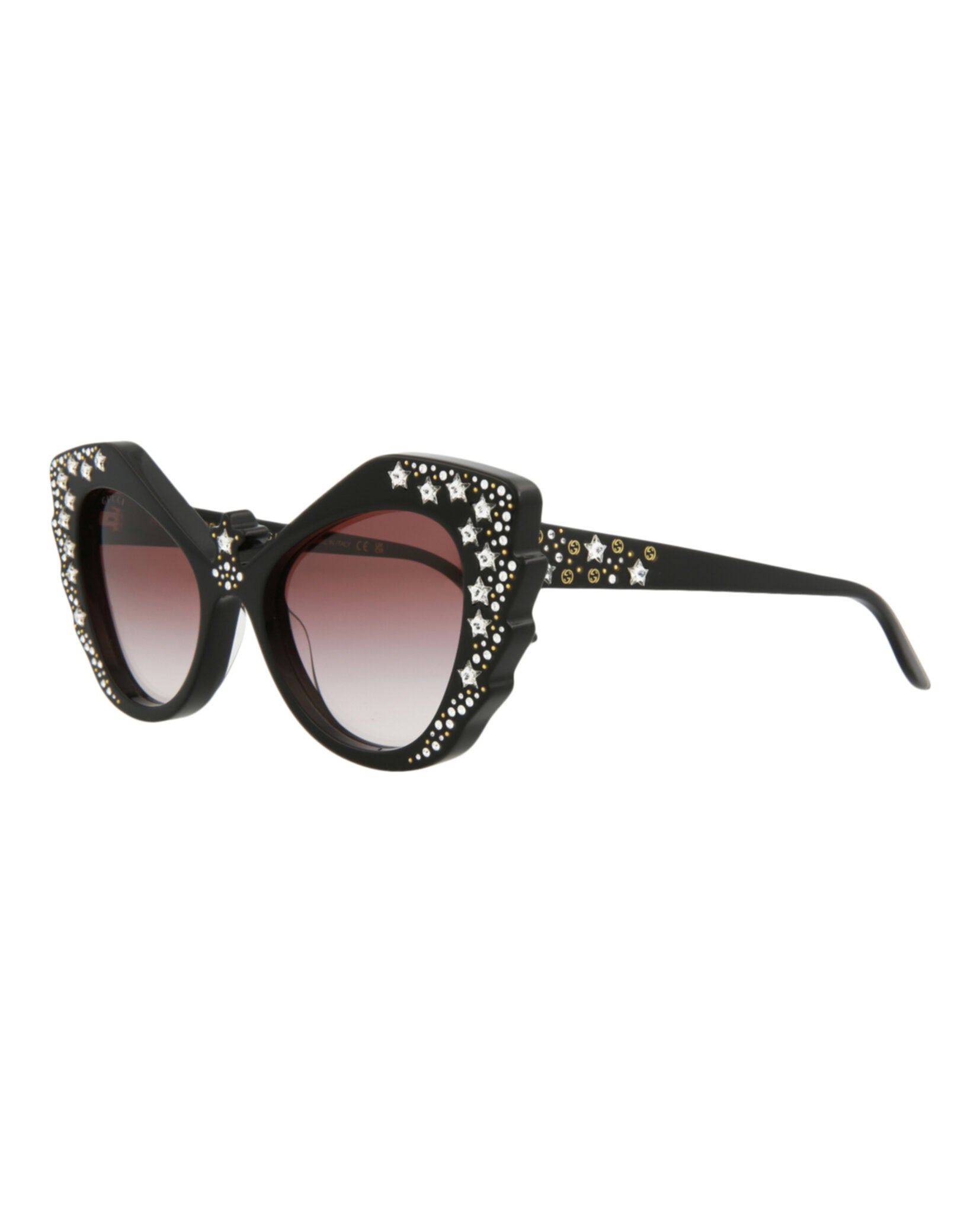 Gucci Cat Eye-Frame Acetate Sunglasses - GG1095S-30012868-001 - Image 2