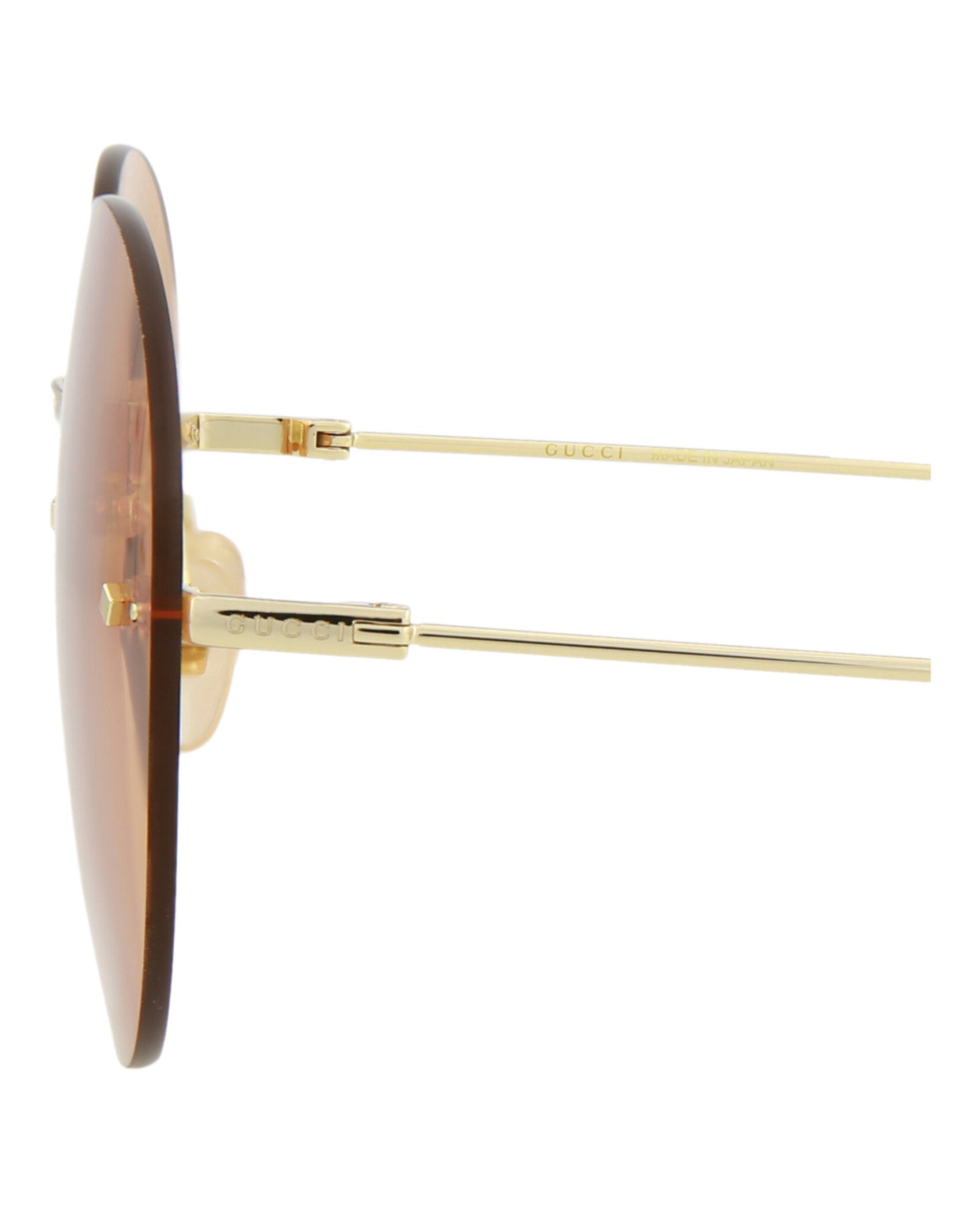 Gucci Round-Frame Metal Sunglasses - GG1149S-30012724-007 - Image 4