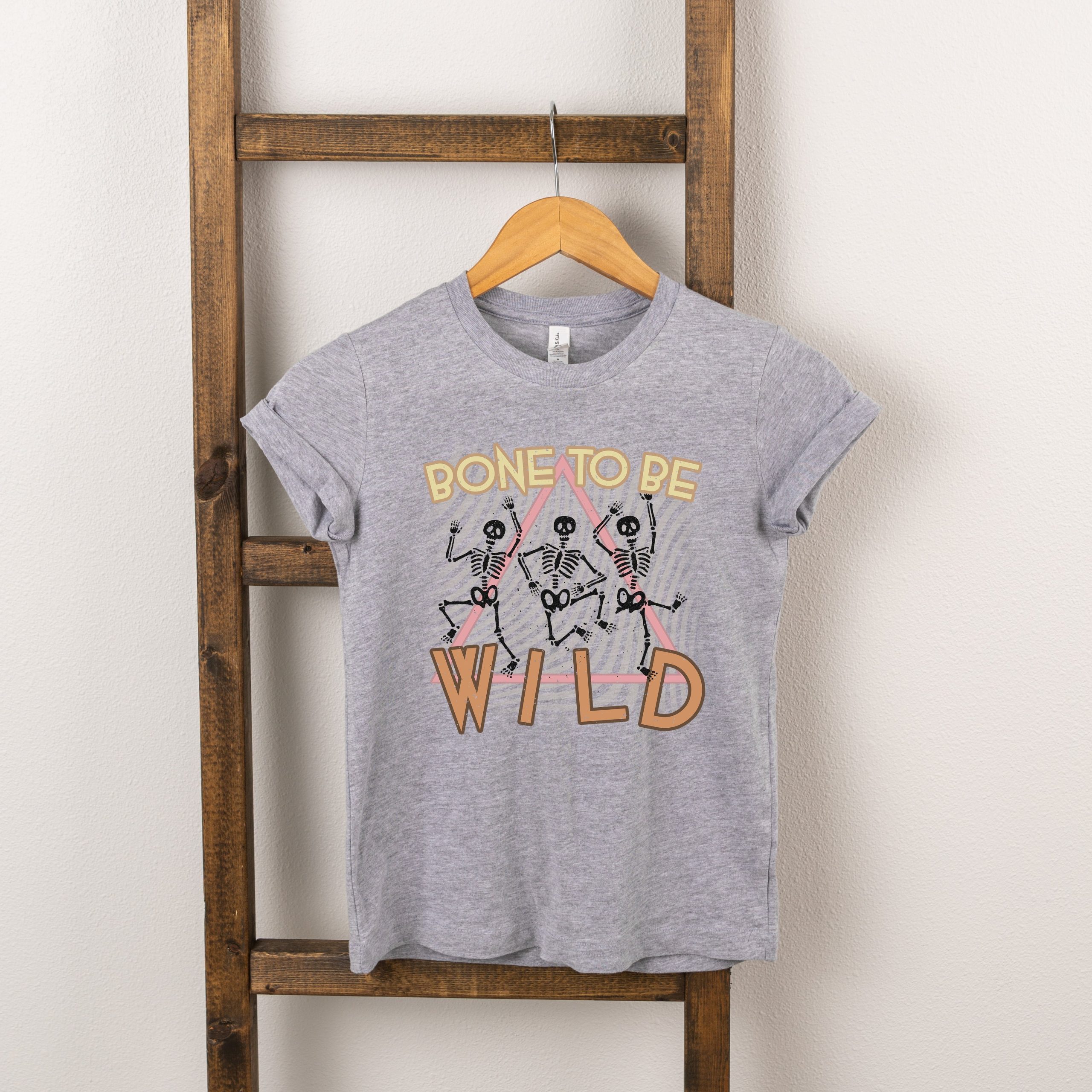 The Juniper Shop Bone Toddler To Be Wild Short Sleeve Crew Neck - Image 2