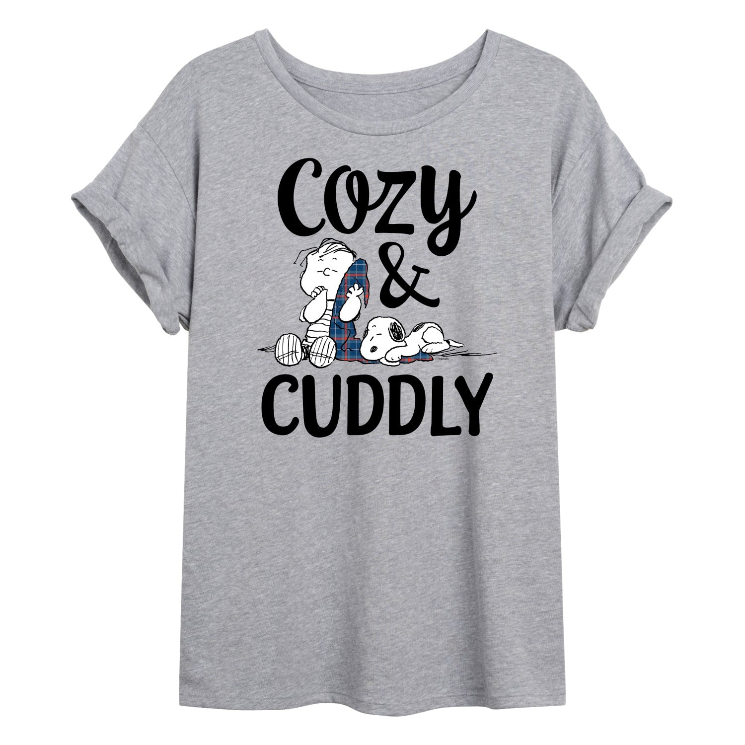 Peanuts - Cozy And Cuddly - Women's Oversized T-Shirt