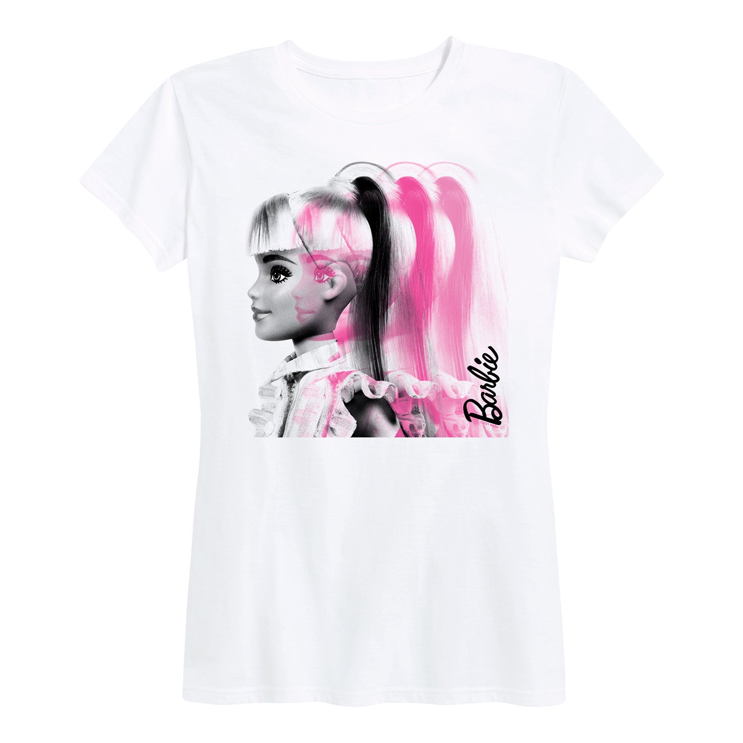 Barbie - Pink Profile - Women's Short Sleeve Graphic T-Shirt