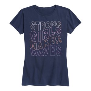 Barbie - Strong Girls Make Waves - Women's Short Sleeve Graphic T-Shirt