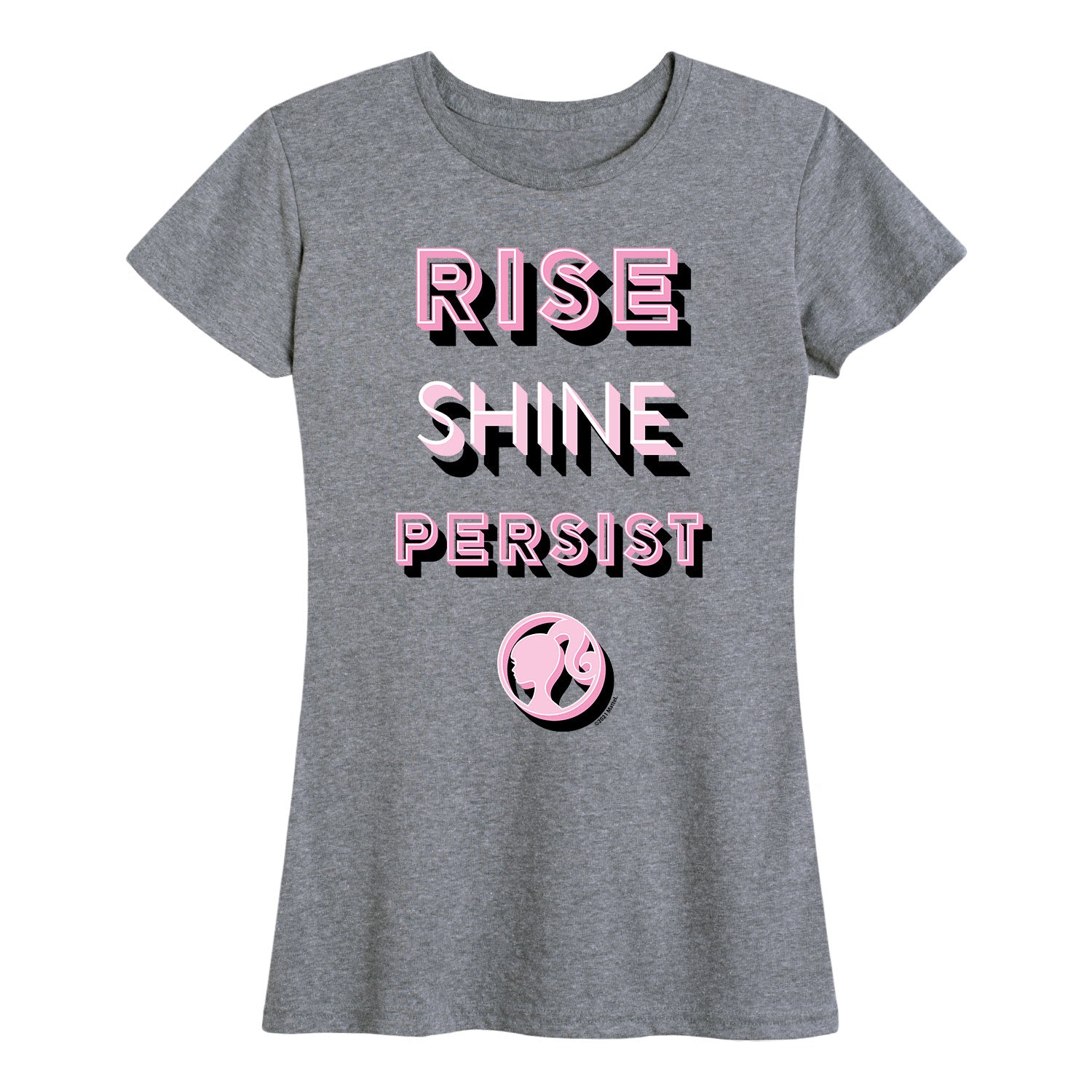 Barbie - Rise Shine Persist - Women's Short Sleeve Graphic T-Shirt