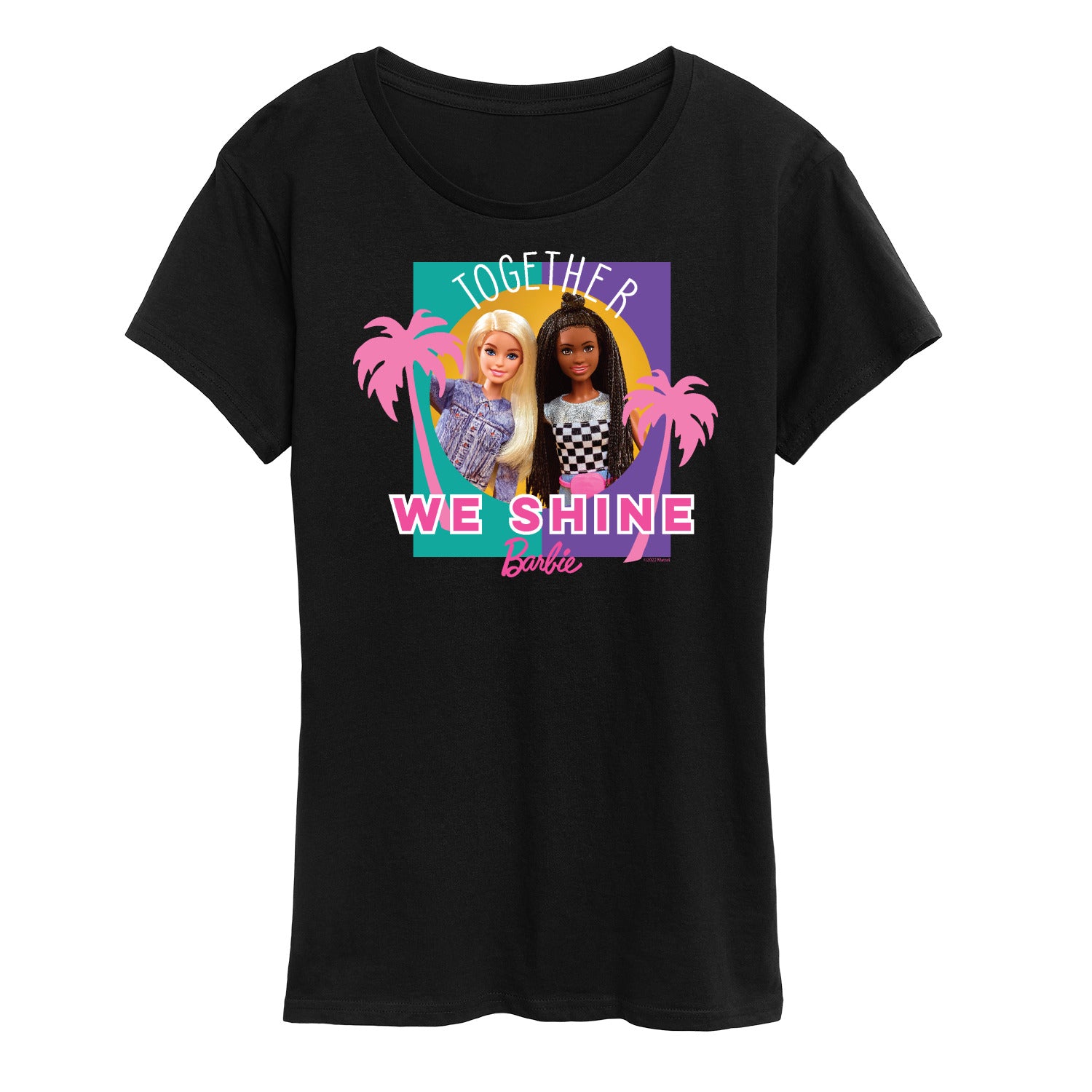 Barbie - Together We Shine - Women's Short Sleeve Graphic T-Shirt