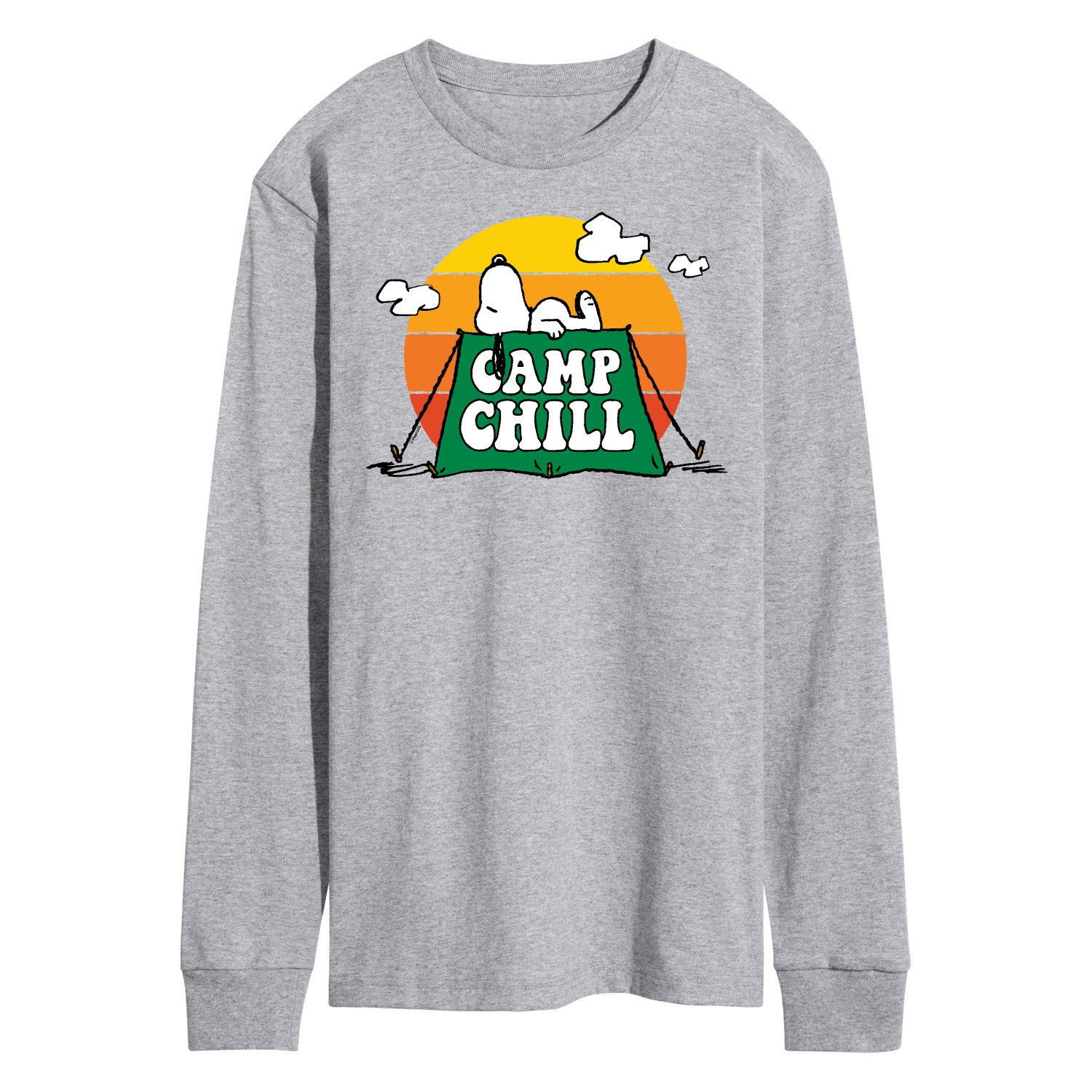 Peanuts - Camp Chill - Men's Long Sleeve T-Shirt