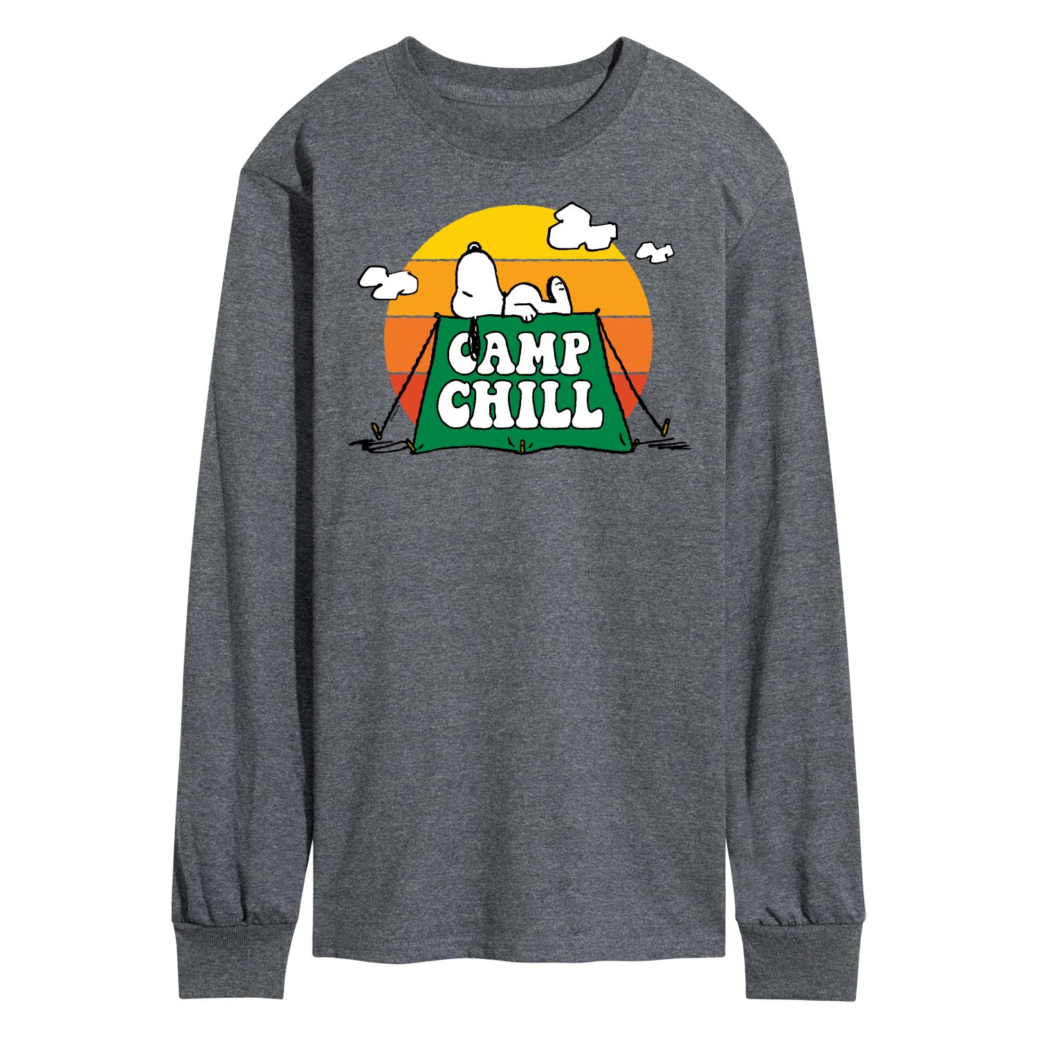 Peanuts - Camp Chill - Men's Long Sleeve T-Shirt - Image 2