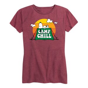Peanuts - Snoopy Chill - Women's Short Sleeve Graphic T-Shirt