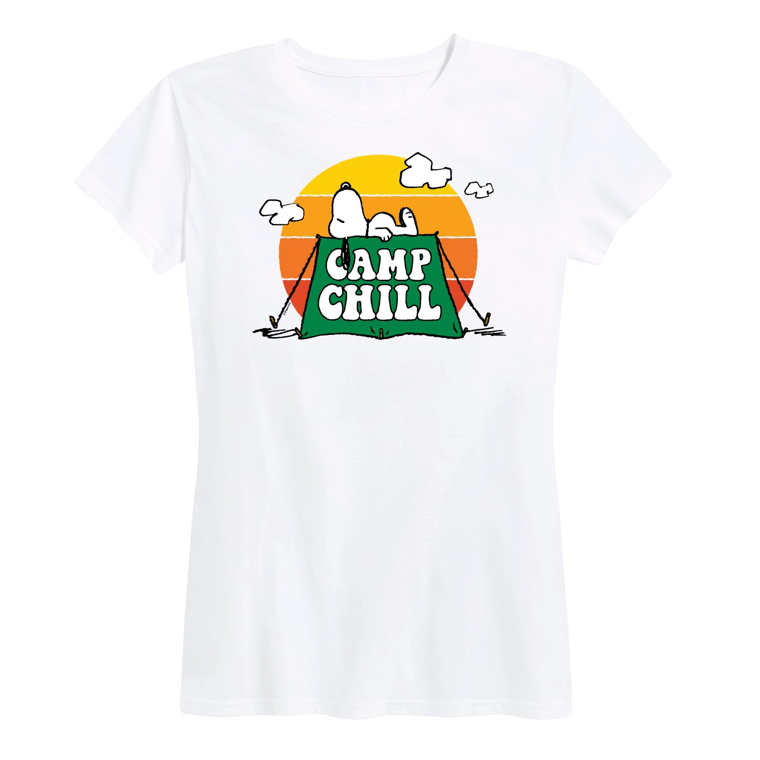 Peanuts - Snoopy Chill - Women's Short Sleeve Graphic T-Shirt - Image 2