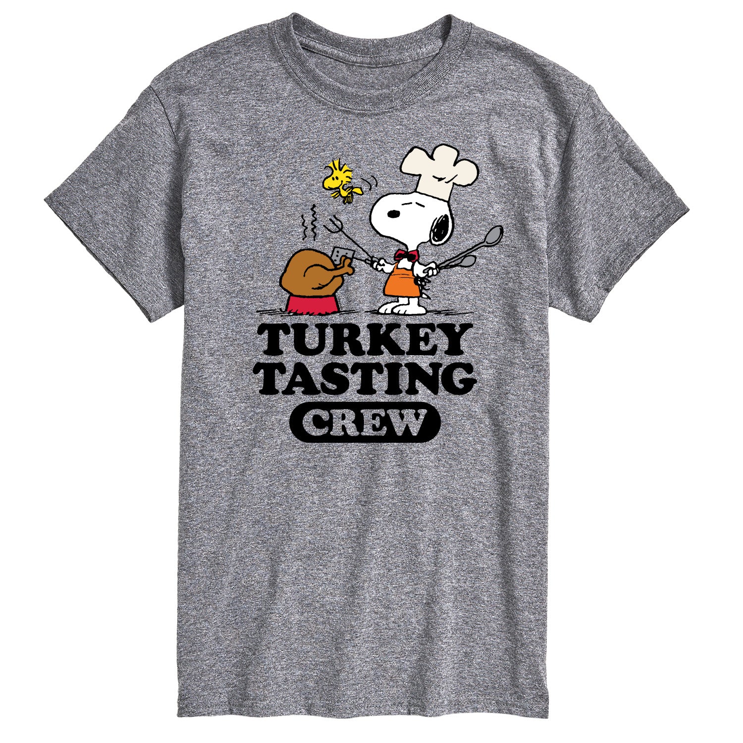 Peanuts - Turkey Tasting Crew - Men's Short Sleeve Graphic T-Shirt - Image 4