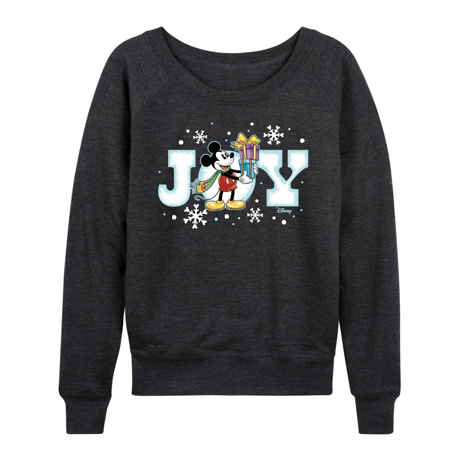 Disney - Joy Mickey - Women's Lightweight French Terry Long Sleeve Shirt - Image 2