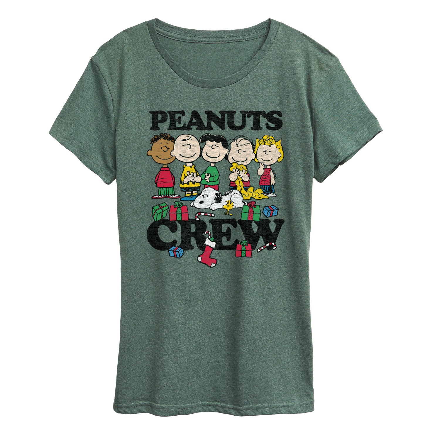 Peanuts - Peanuts Crew - Women's Short Sleeve Graphic T-Shirt - Image 2