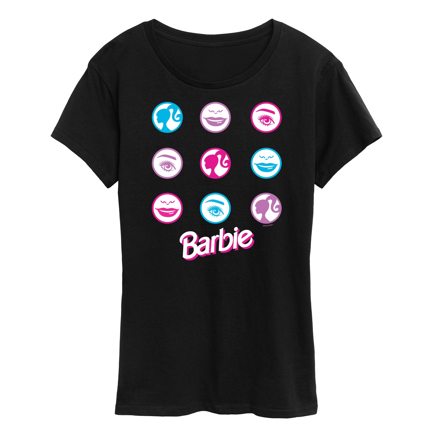 Barbie - Iconic Features of Barbie - Women's Short Sleeve Graphic T-Shirt