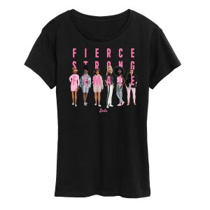 Barbie - Fierce Strong Female - Power Pose - Women's Short Sleeve Graphic T-Shirt