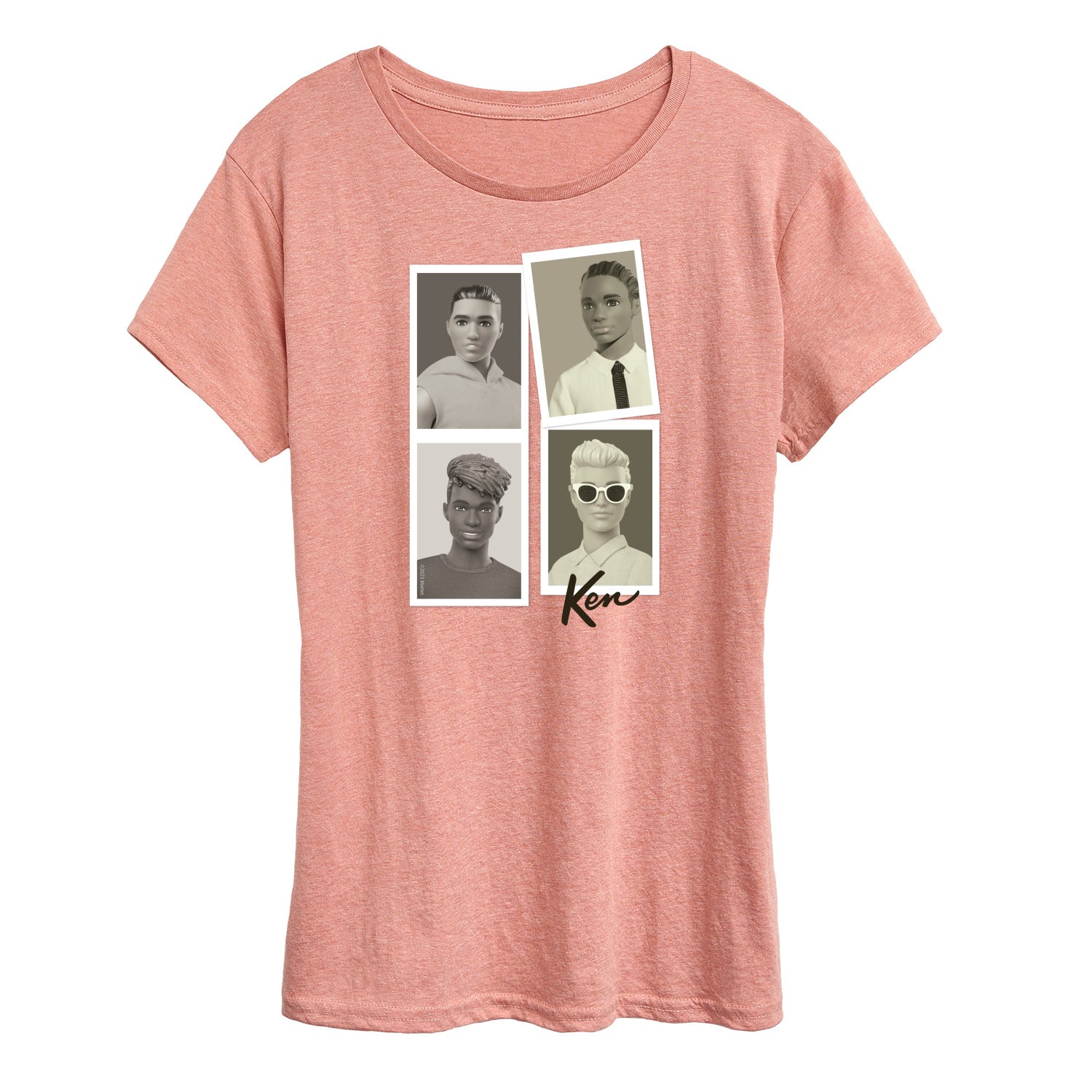 Barbie - Ken - Classic Photographs - Women's Short Sleeve Graphic T-Shirt