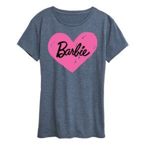 Barbie - Hand Painted Heart - Women's Short Sleeve Graphic T-Shirt