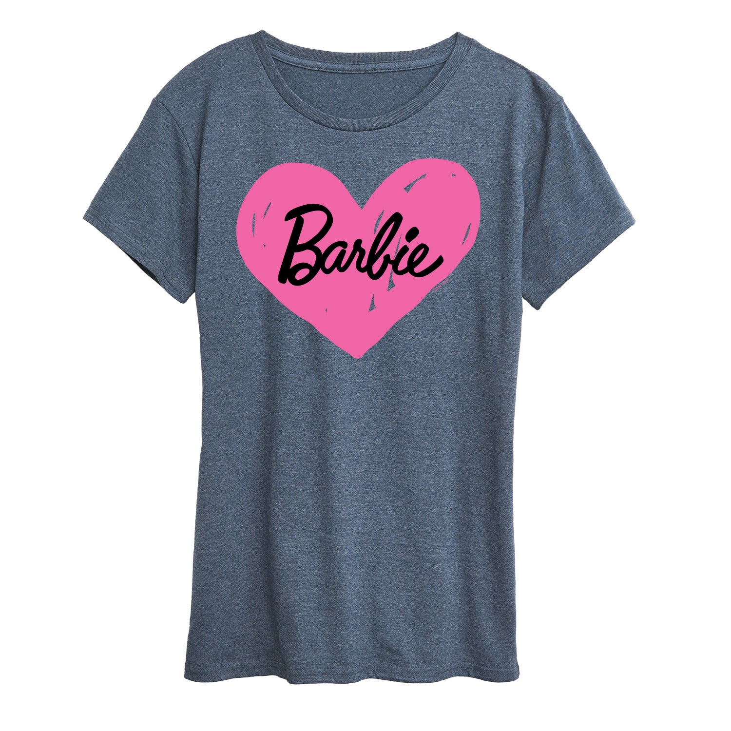 Barbie - Hand Painted Heart - Women's Short Sleeve Graphic T-Shirt
