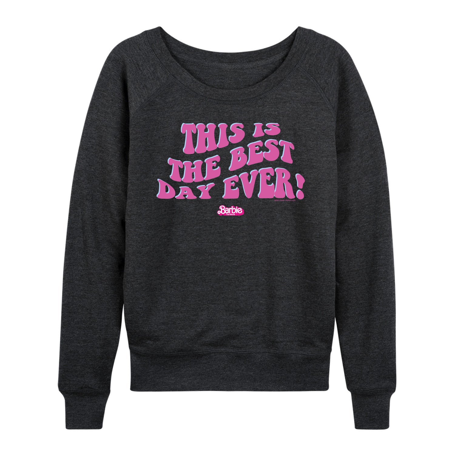 Barbie the Movie - Best Day Ever - Women's Lightweight French Terry Long Sleeve Shirt - Image 2