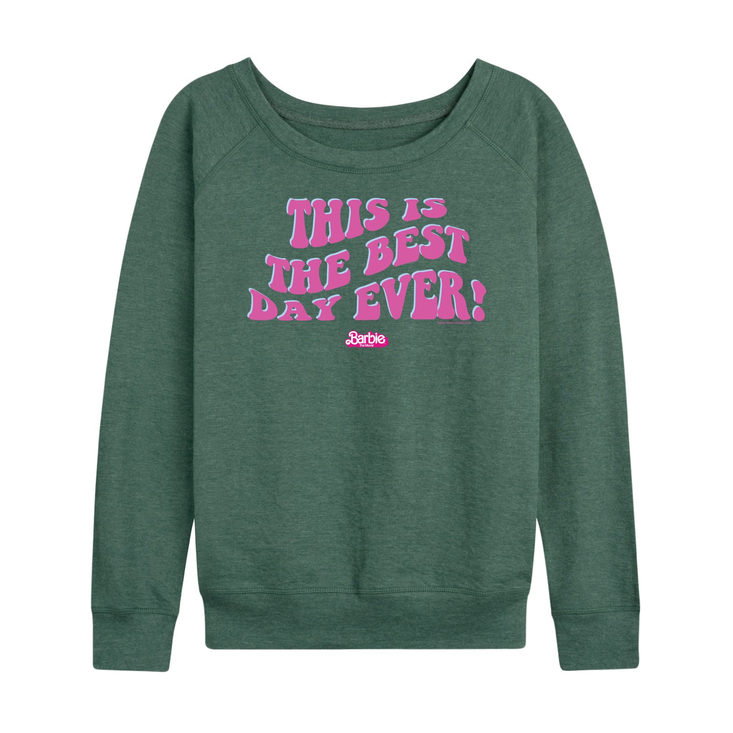 Barbie the Movie - Best Day Ever - Women's Lightweight French Terry Long Sleeve Shirt - Image 3