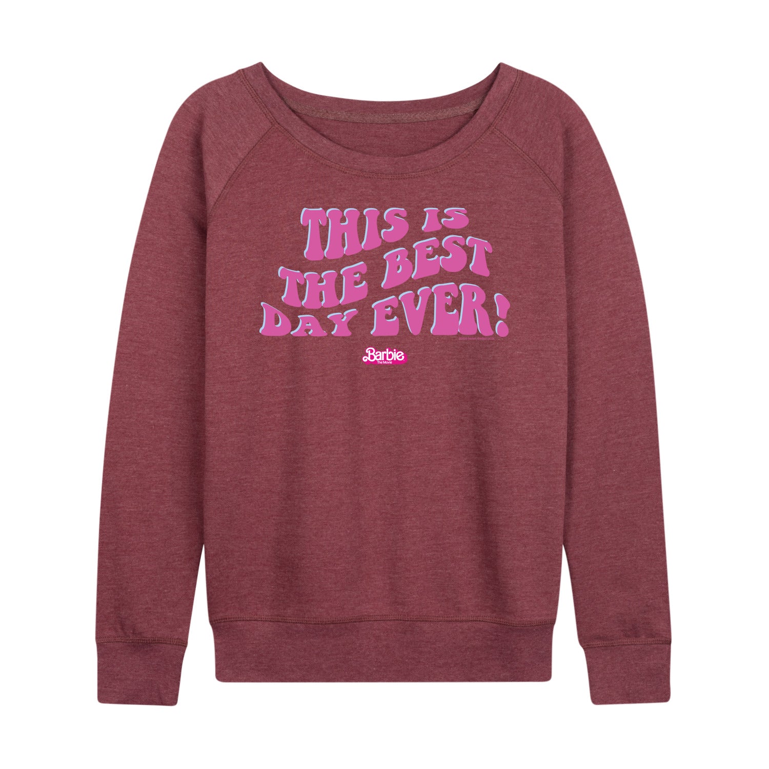 Barbie the Movie - Best Day Ever - Women's Lightweight French Terry Long Sleeve Shirt - Image 4