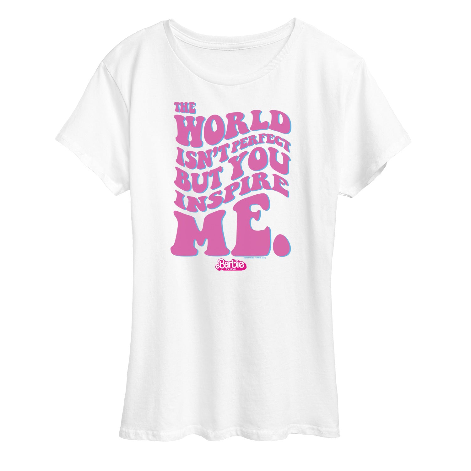 Barbie the Movie - You Inspire Me - Women's Short Sleeve Graphic T-Shirt