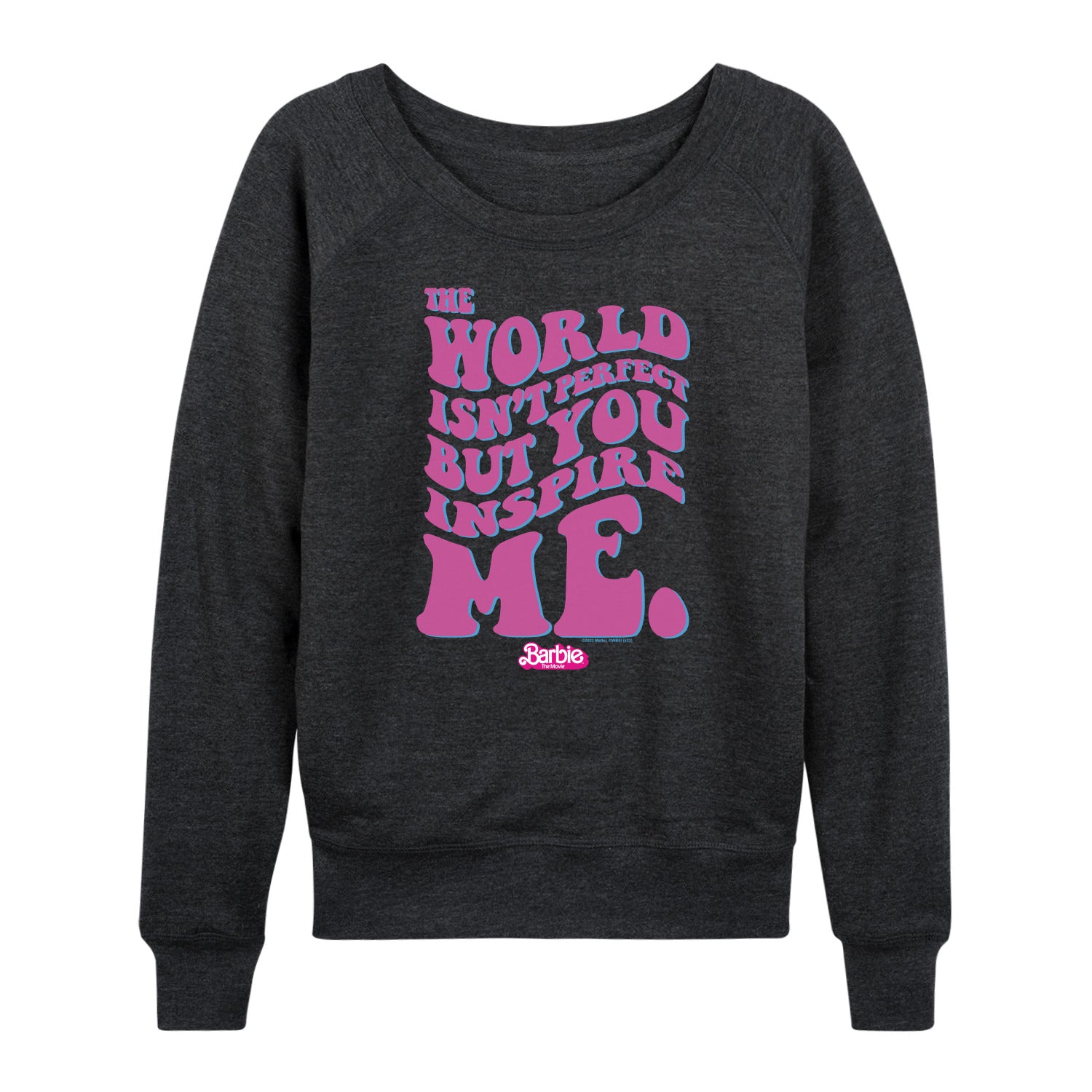 Barbie the Movie - You Inspire Me - Women's Lightweight French Terry Long Sleeve Shirt - Image 2