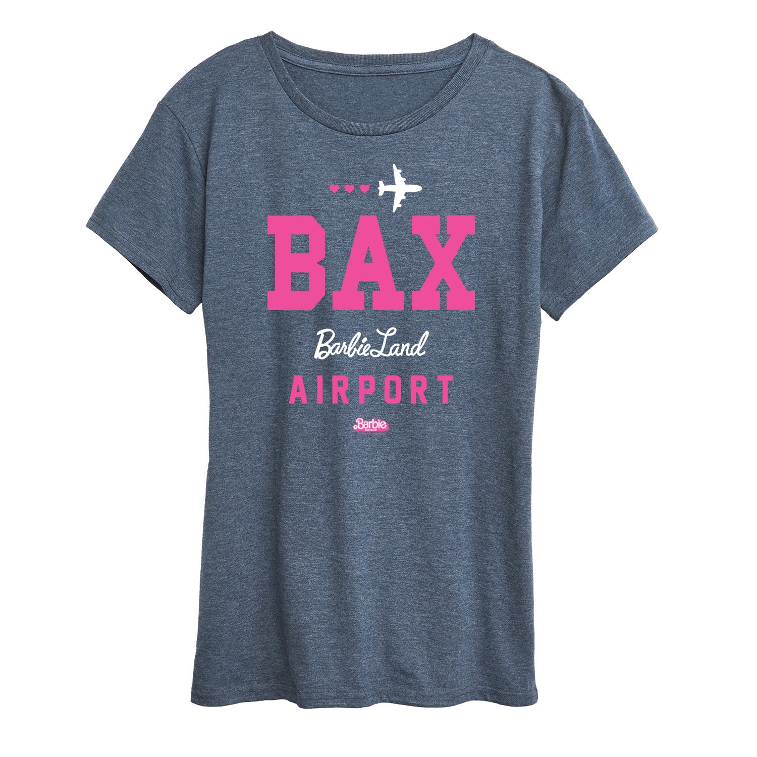 Barbie the Movie - BAK - Barbie Land Airport - Women's Short Sleeve Graphic T-Shirt - Image 2