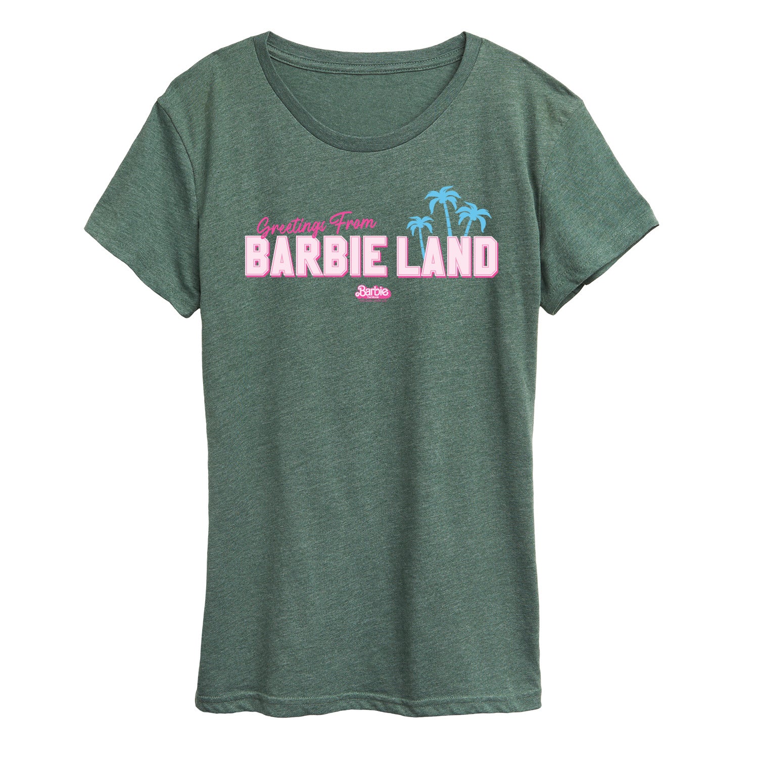 Barbie the Movie - Greetings from Barbie Land - Women's Short Sleeve Graphic T-Shirt - Image 3