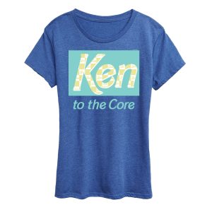 Barbie - Ken to the Core - Checked Style - Women's Short Sleeve Graphic T-Shirt