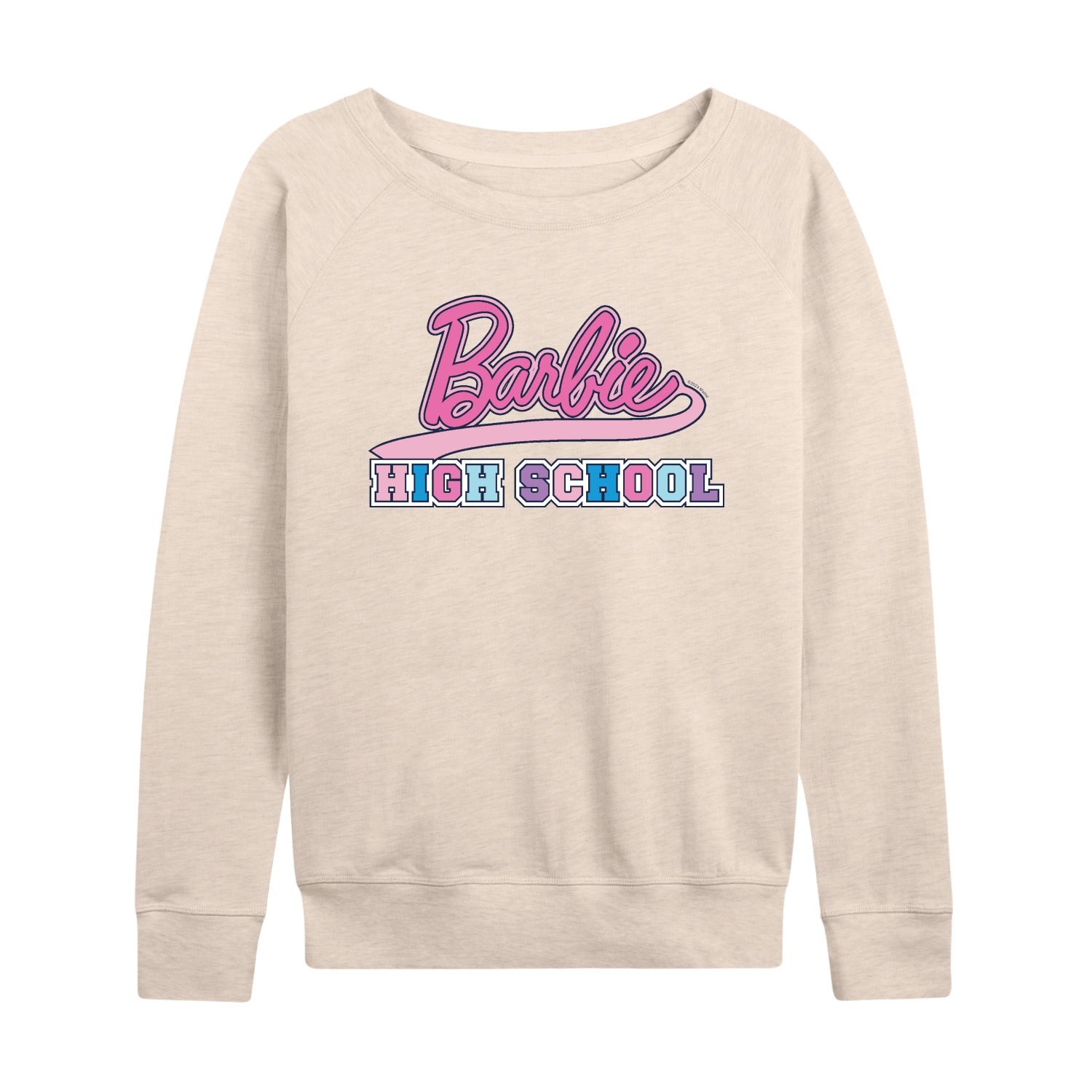Barbie - High School - Women's Lightweight French Terry Long Sleeve Shirt
