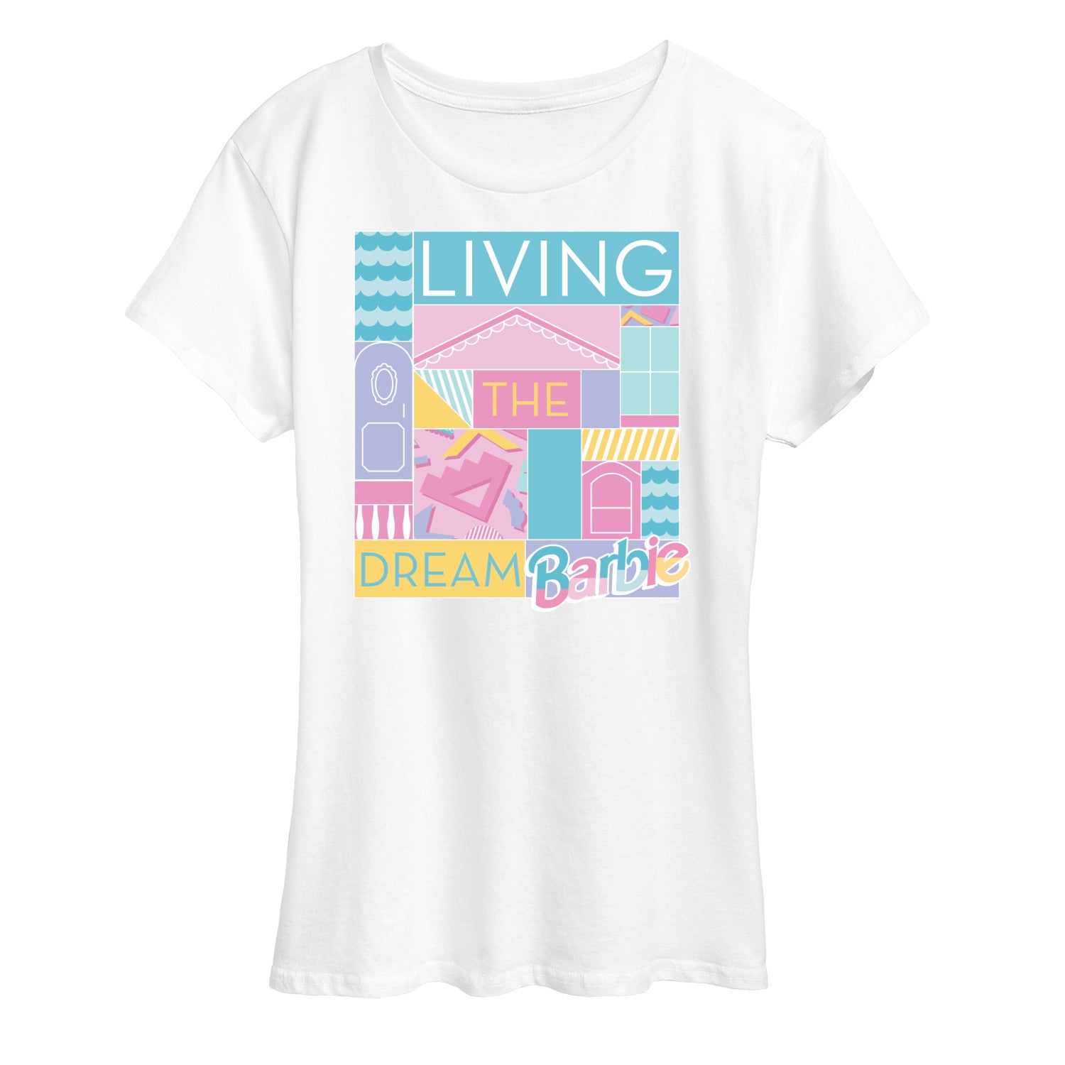 Barbie - Loving & Living the Dream - Women's Short Sleeve Graphic T-Shirt - Image 3