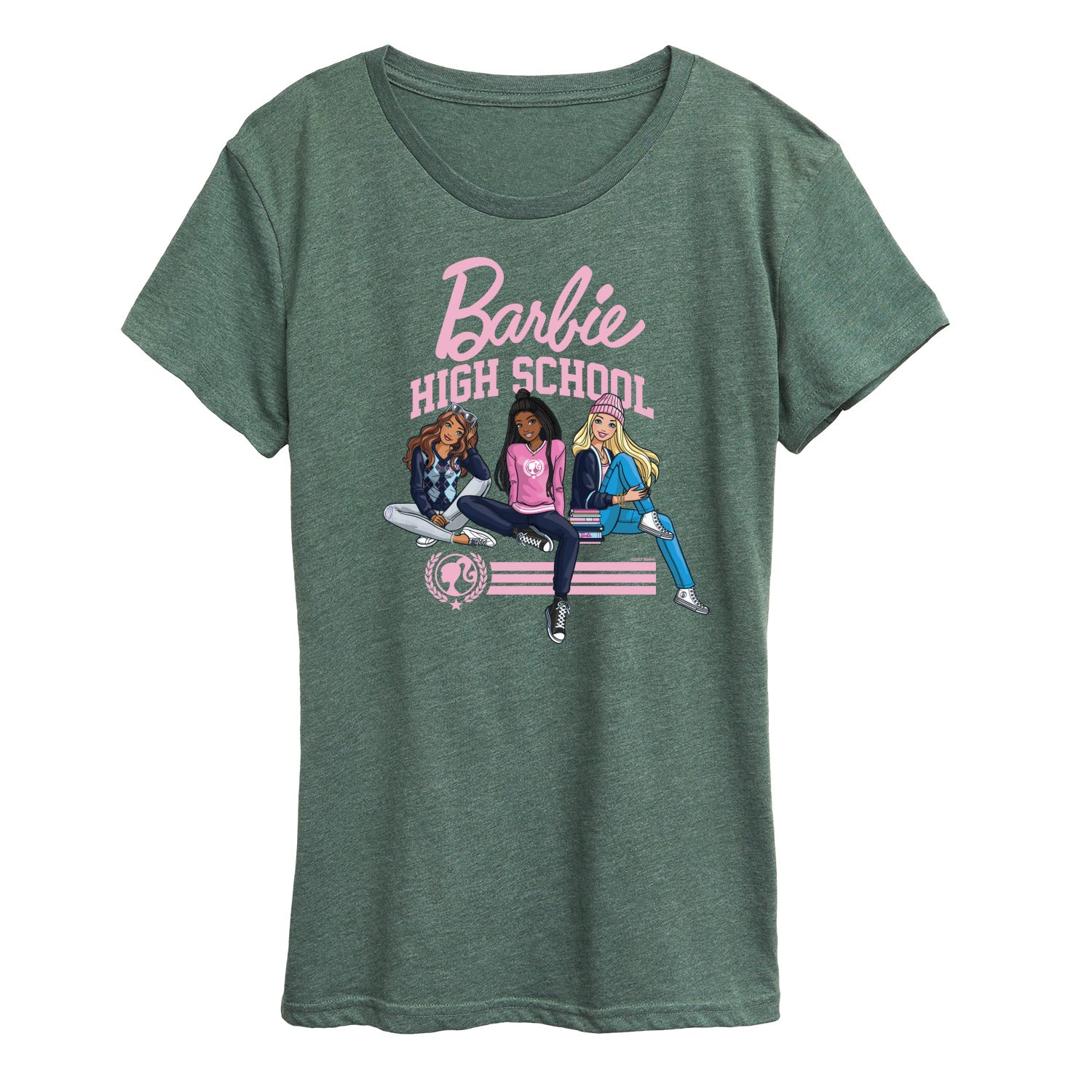 Barbie - High School Dolls - Women's Short Sleeve Graphic T-Shirt - Image 3