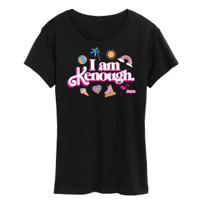 Barbie The Movie - I Am Kenough Icons - Women's Short Sleeve Graphic T-Shirt