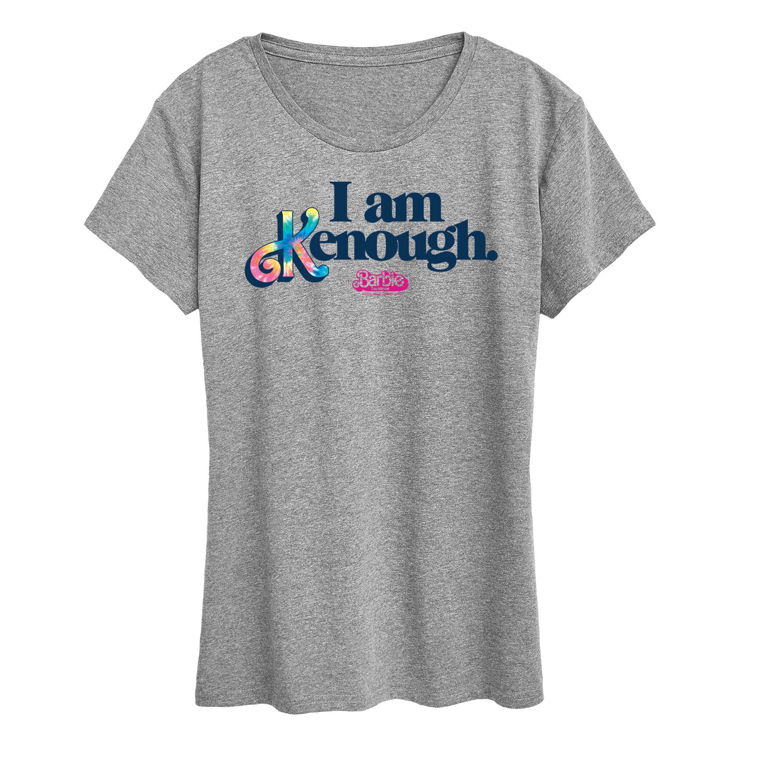 Barbie The Movie - I Am Kenough Tie Dye - Women's Short Sleeve Graphic T-Shirt - Image 2