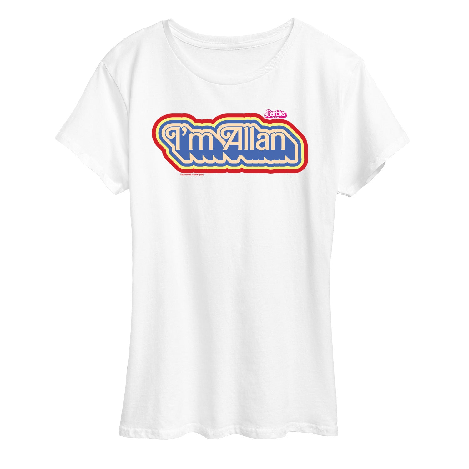 Barbie The Movie - I'm Allen - Women's Short Sleeve Graphic T-Shirt