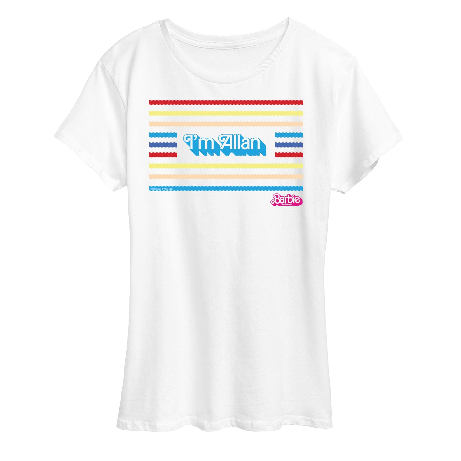 Barbie The Movie - I'm Allan - Women's Short Sleeve Graphic T-Shirt - Image 3