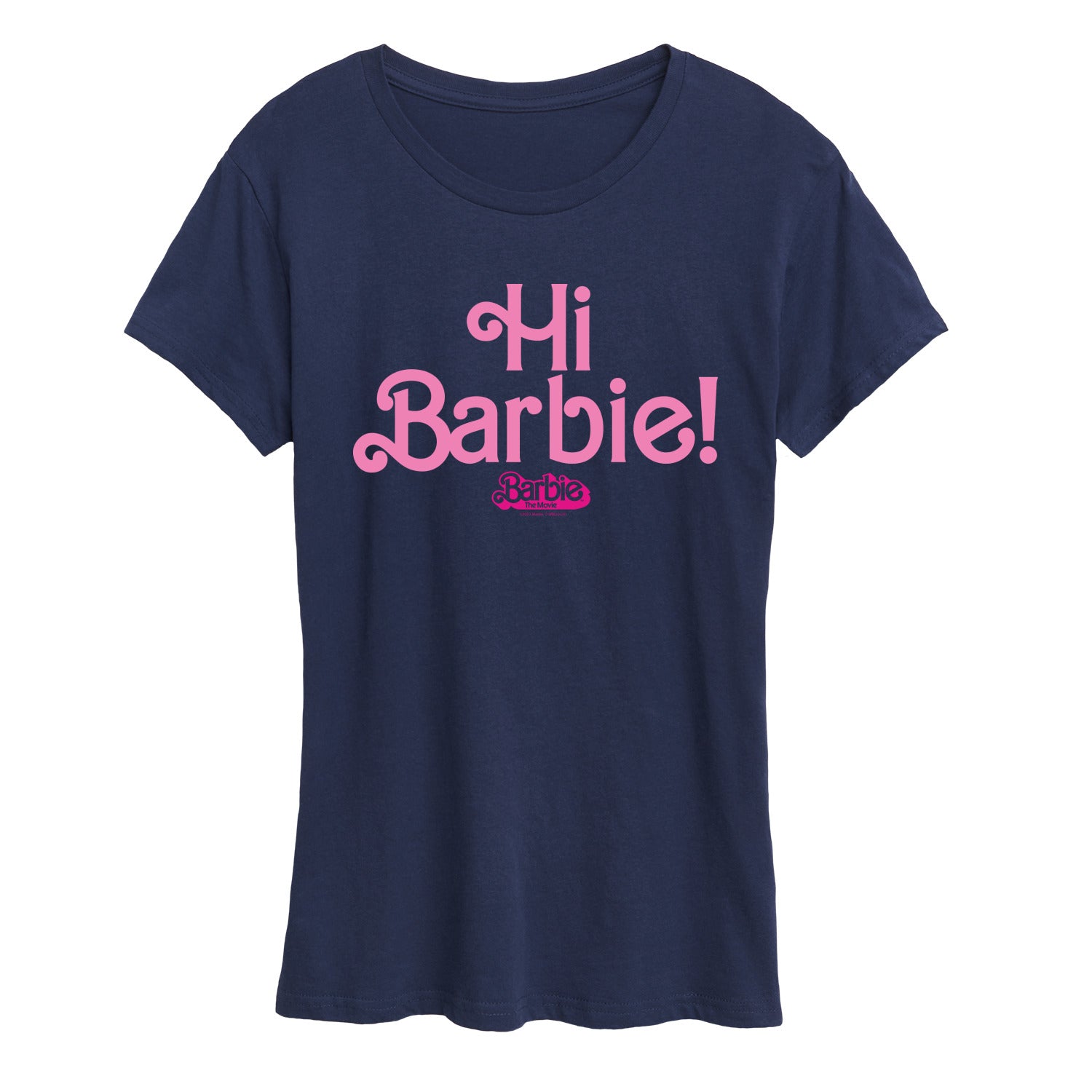 Barbie The Movie - Hi Barbie - Women's Short Sleeve Graphic T-Shirt - Image 3