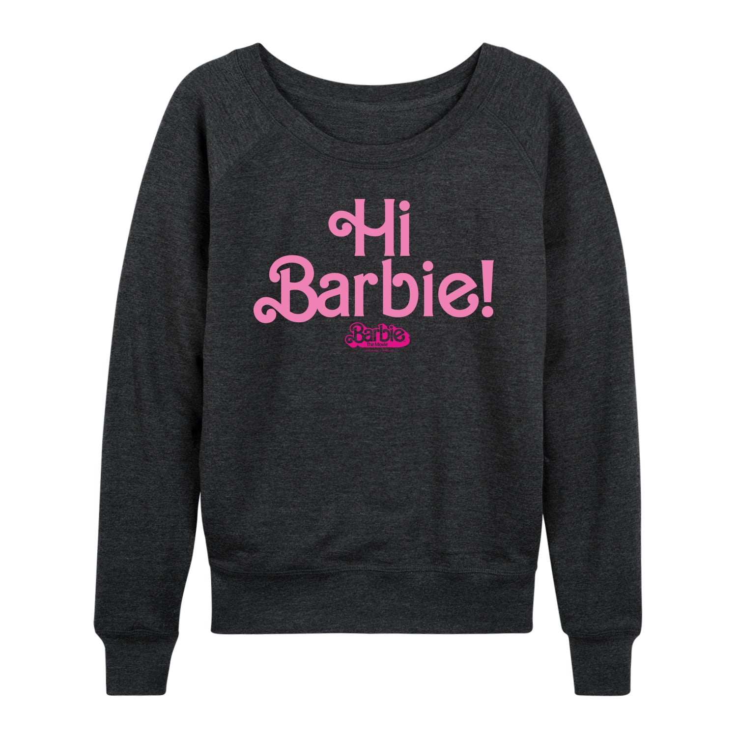 Barbie The Movie - Hi Barbie - Women's Lightweight French Terry Long Sleeve Shirt - Image 2