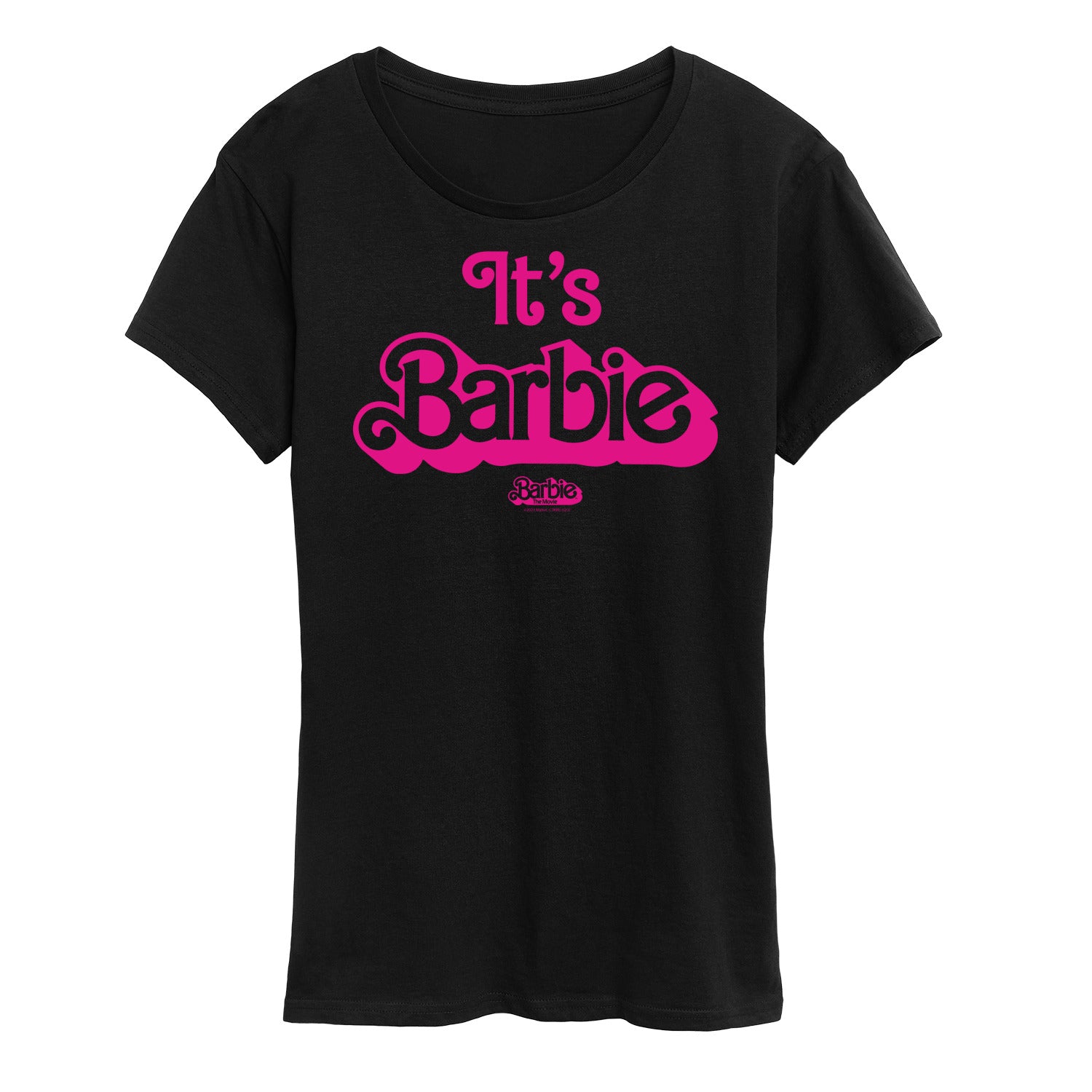Barbie The Movie - It's Barbie Pink - Women's Short Sleeve Graphic T-Shirt - Image 2