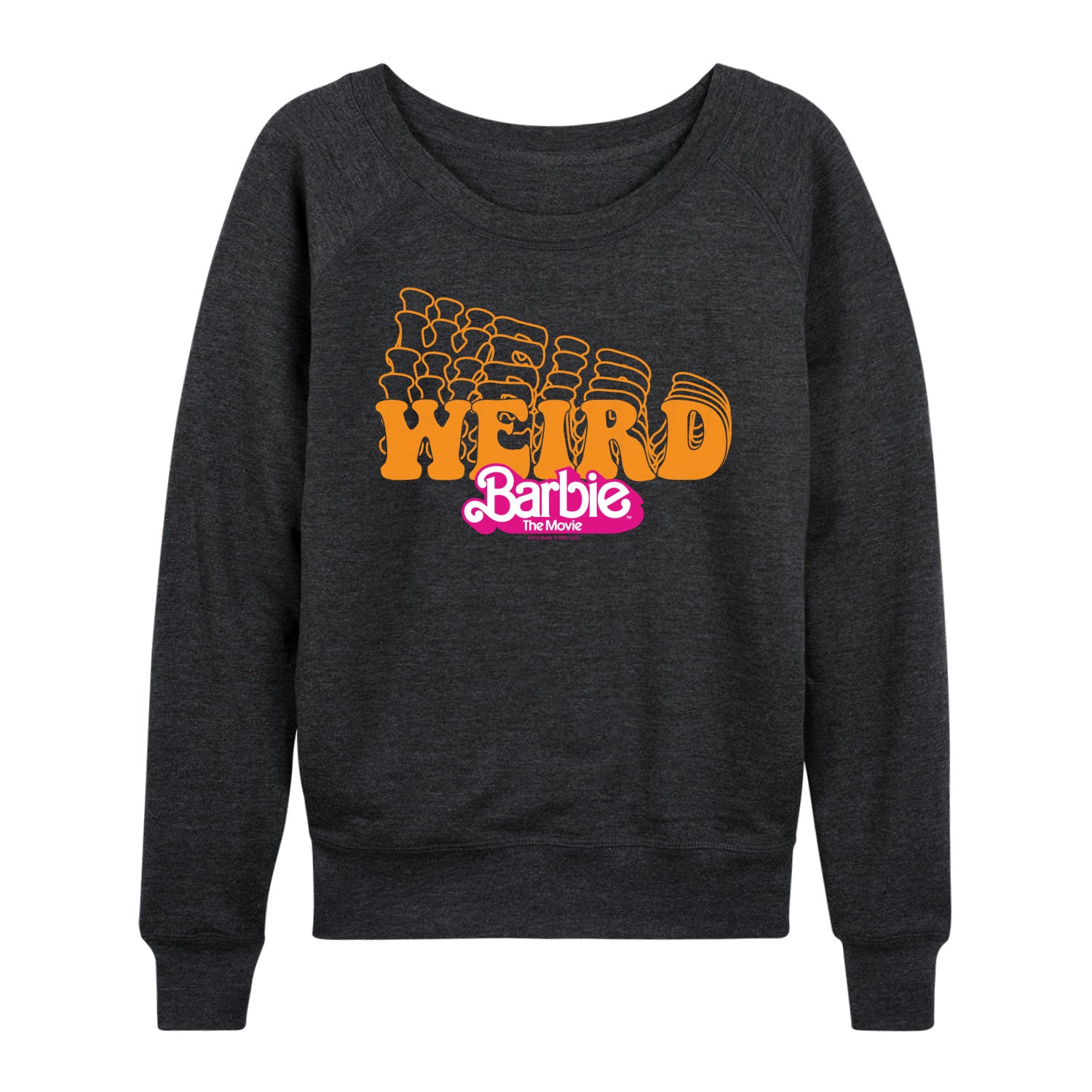 Barbie The Movie - Stacked Weird Barbie - Women's Lightweight French Terry Long Sleeve Shirt - Image 2