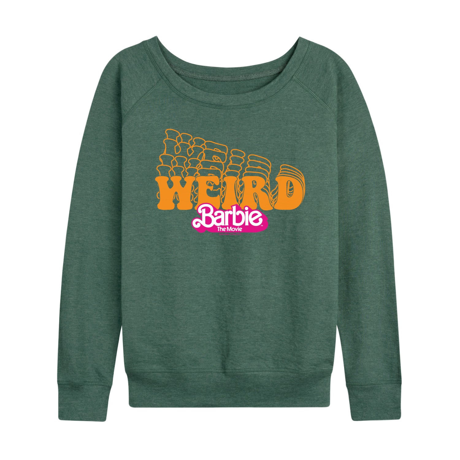 Barbie The Movie - Stacked Weird Barbie - Women's Lightweight French Terry Long Sleeve Shirt - Image 4
