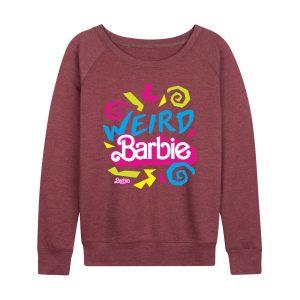 Barbie The Movie - Weird Barbie - Women's Lightweight French Terry Long Sleeve Shirt