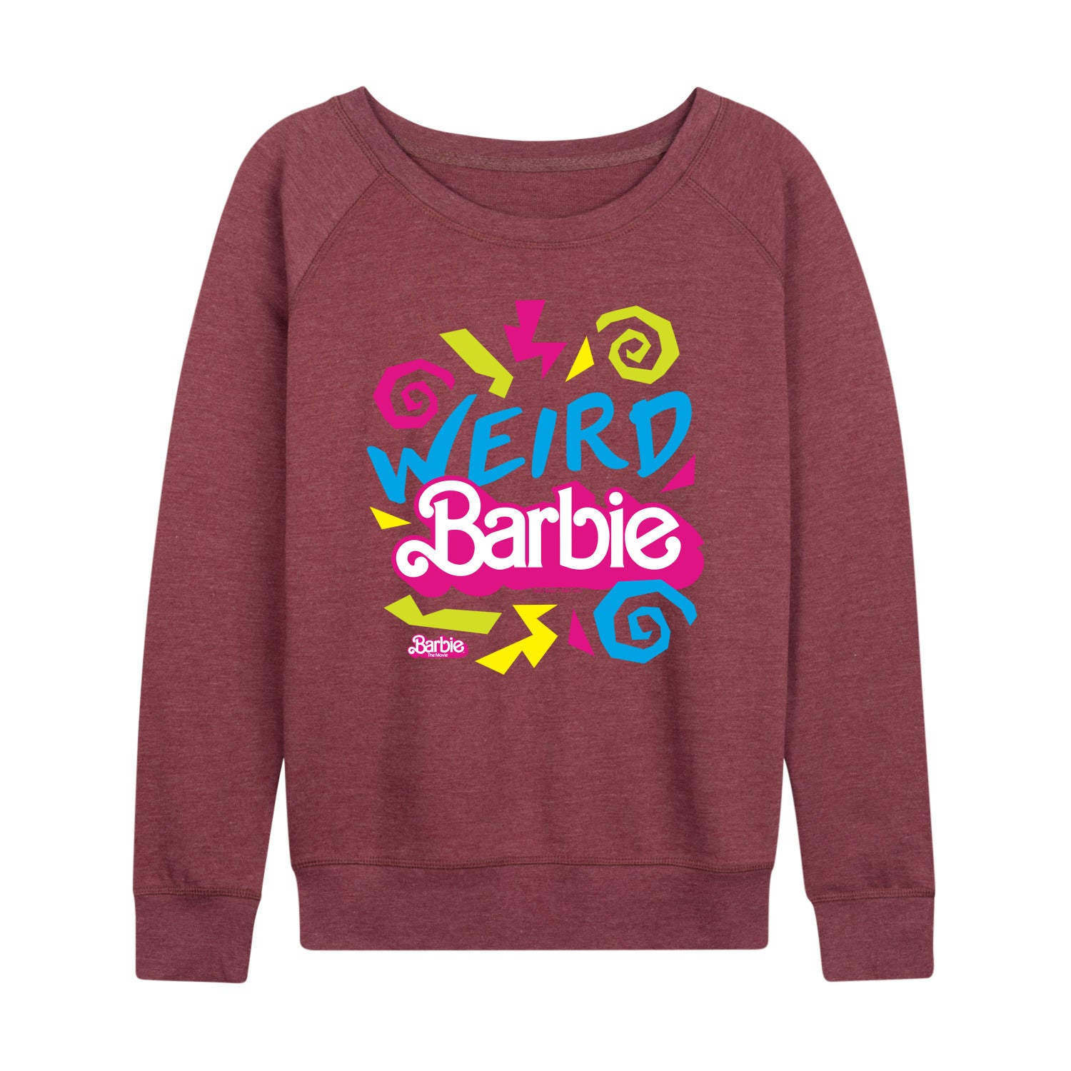 Barbie The Movie - Weird Barbie - Women's Lightweight French Terry Long Sleeve Shirt - Image 4