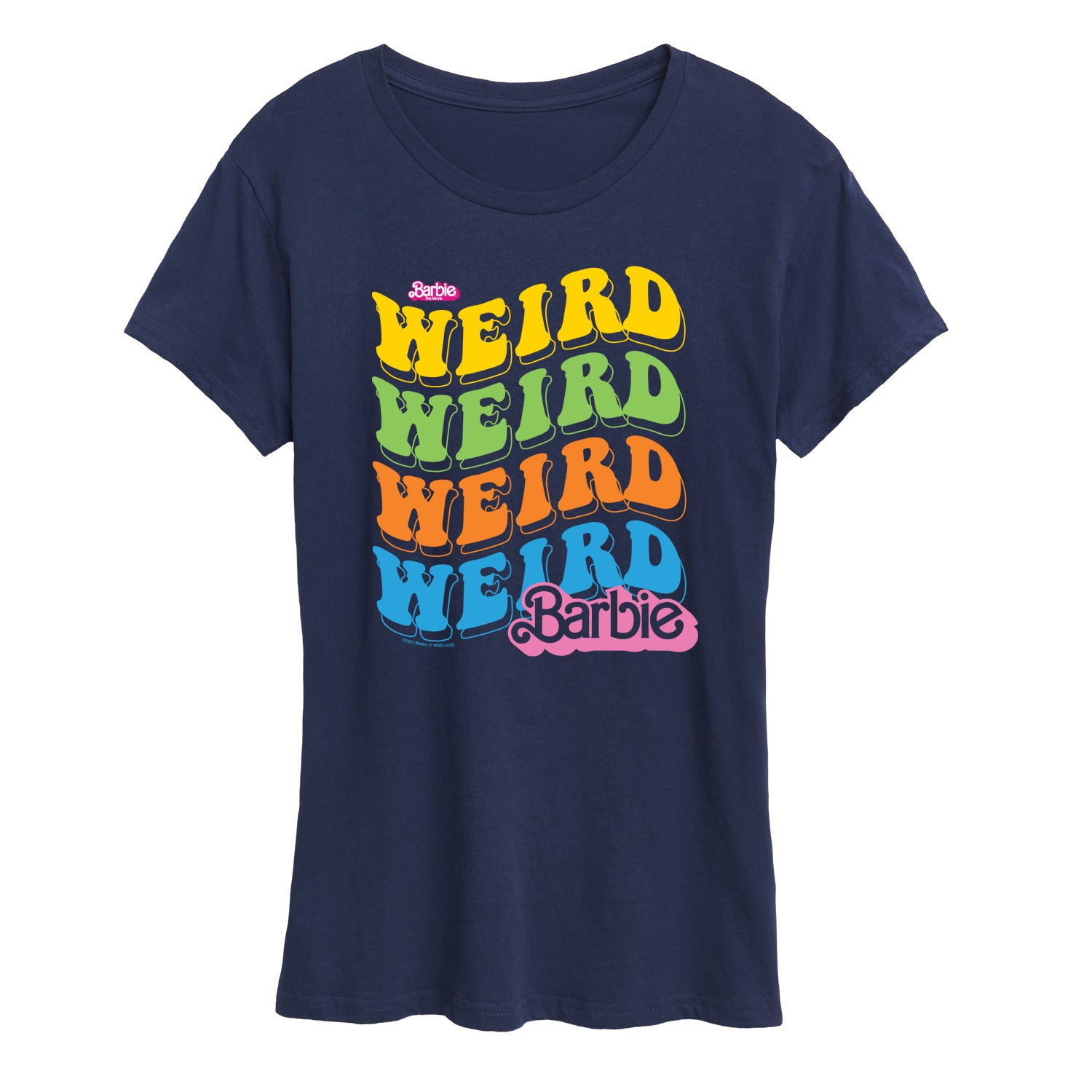 Barbie The Movie - Weird Stack - Women's Short Sleeve Graphic T-Shirt - Image 3