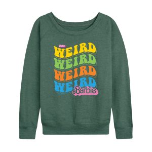 Barbie The Movie - Weird Stack - Women's Lightweight French Terry Long Sleeve Shirt