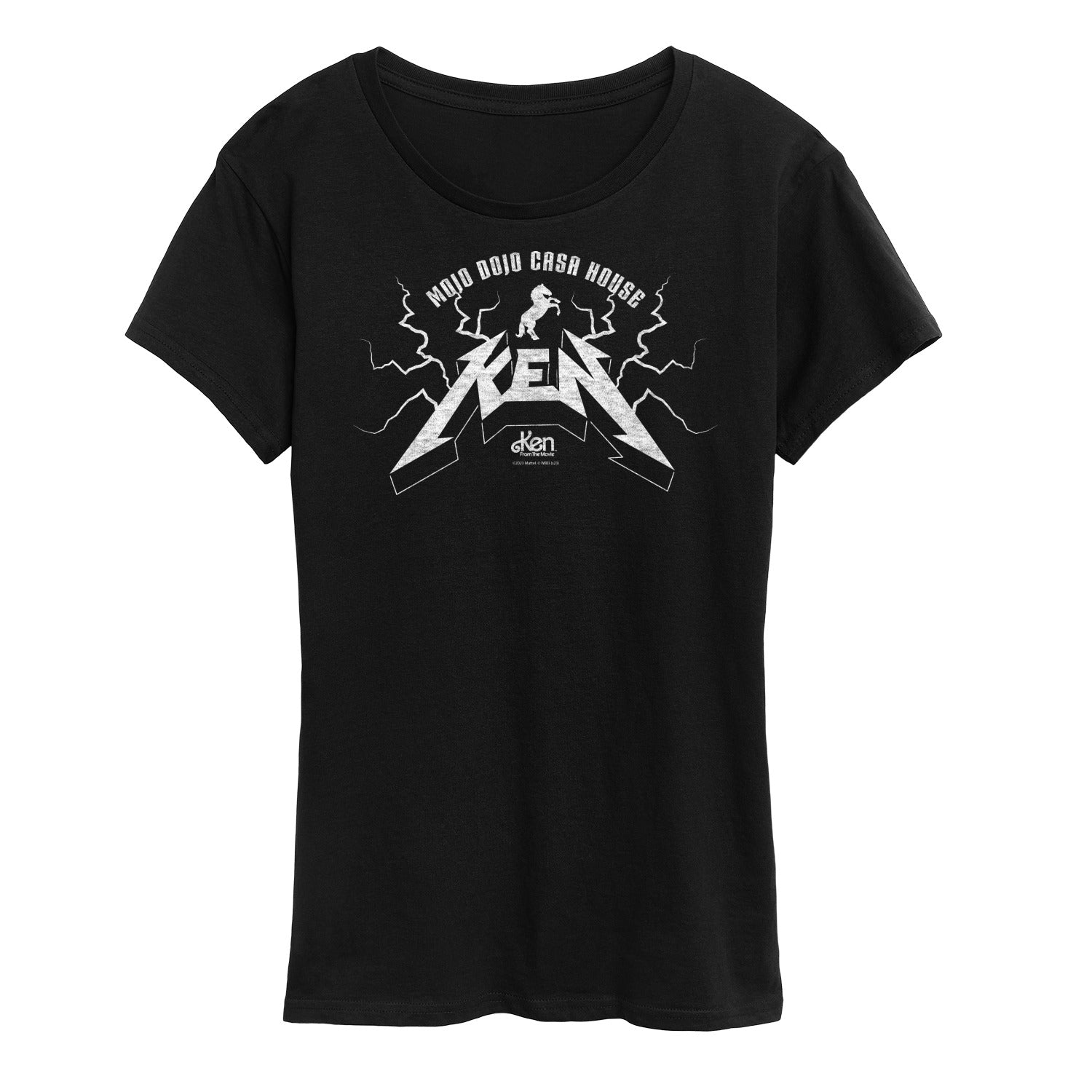Barbie The Movie - Country Metal Ken - Women's Short Sleeve Graphic T-Shirt - Image 2