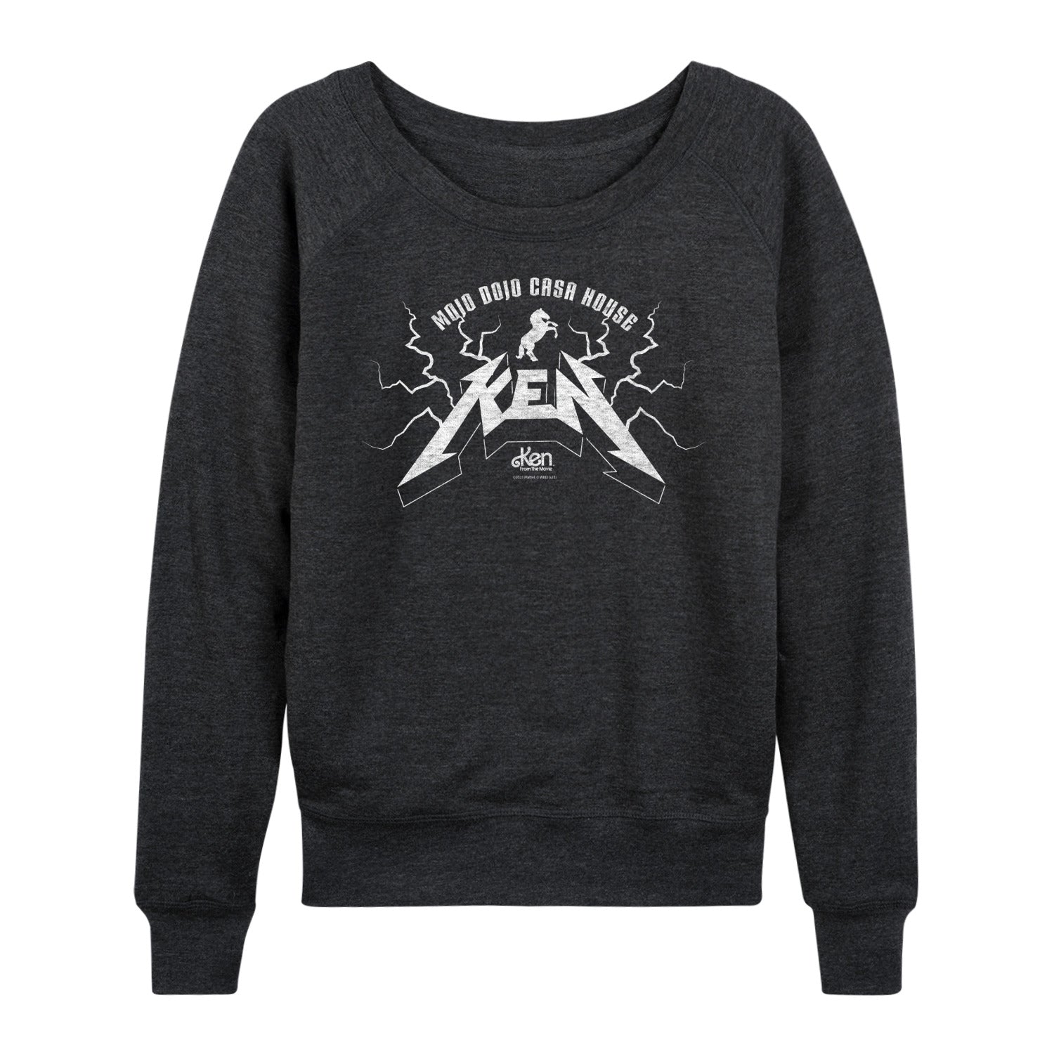 Barbie The Movie - Country Metal Ken - Women's Lightweight French Terry Long Sleeve Shirt - Image 2