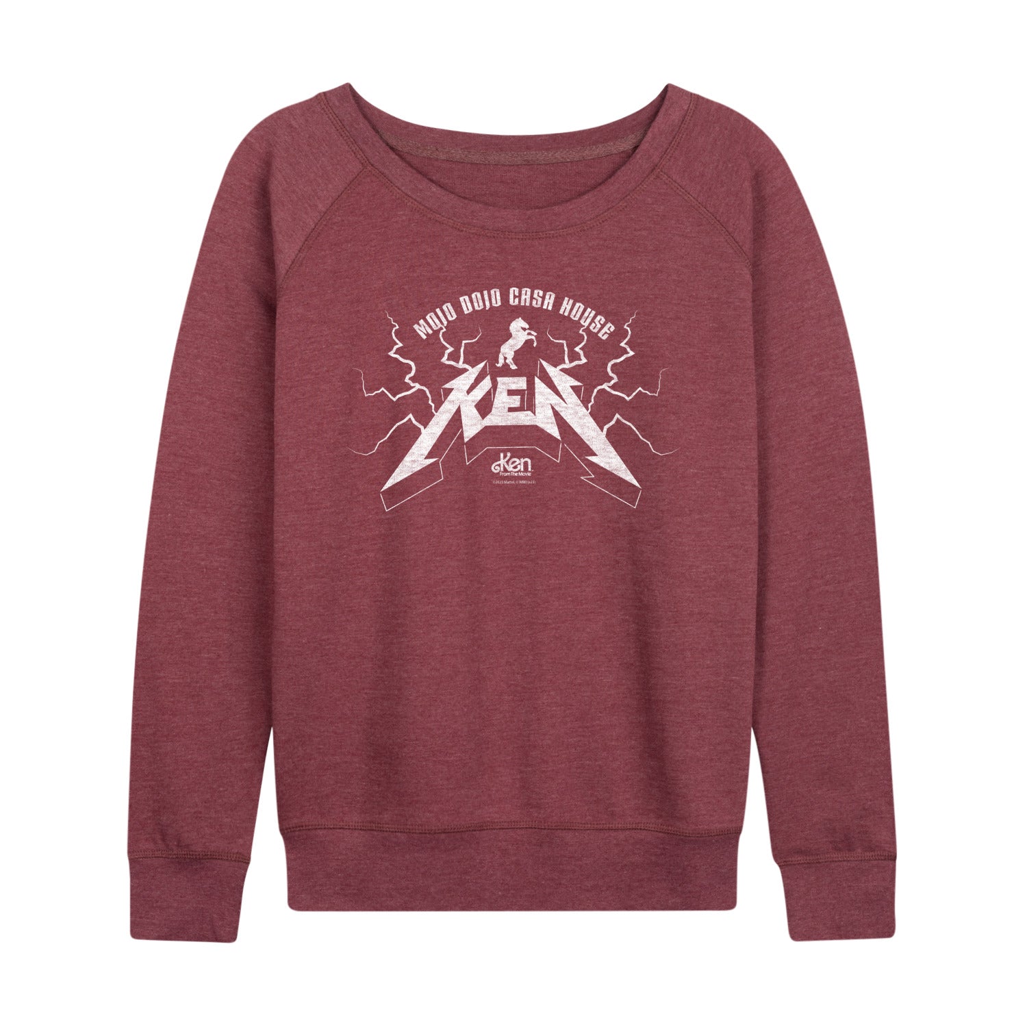 Barbie The Movie - Country Metal Ken - Women's Lightweight French Terry Long Sleeve Shirt - Image 4