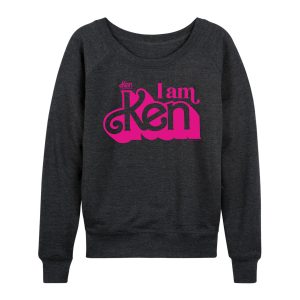 Barbie The Movie - I Am Ken - Women's Lightweight French Terry Long Sleeve Shirt