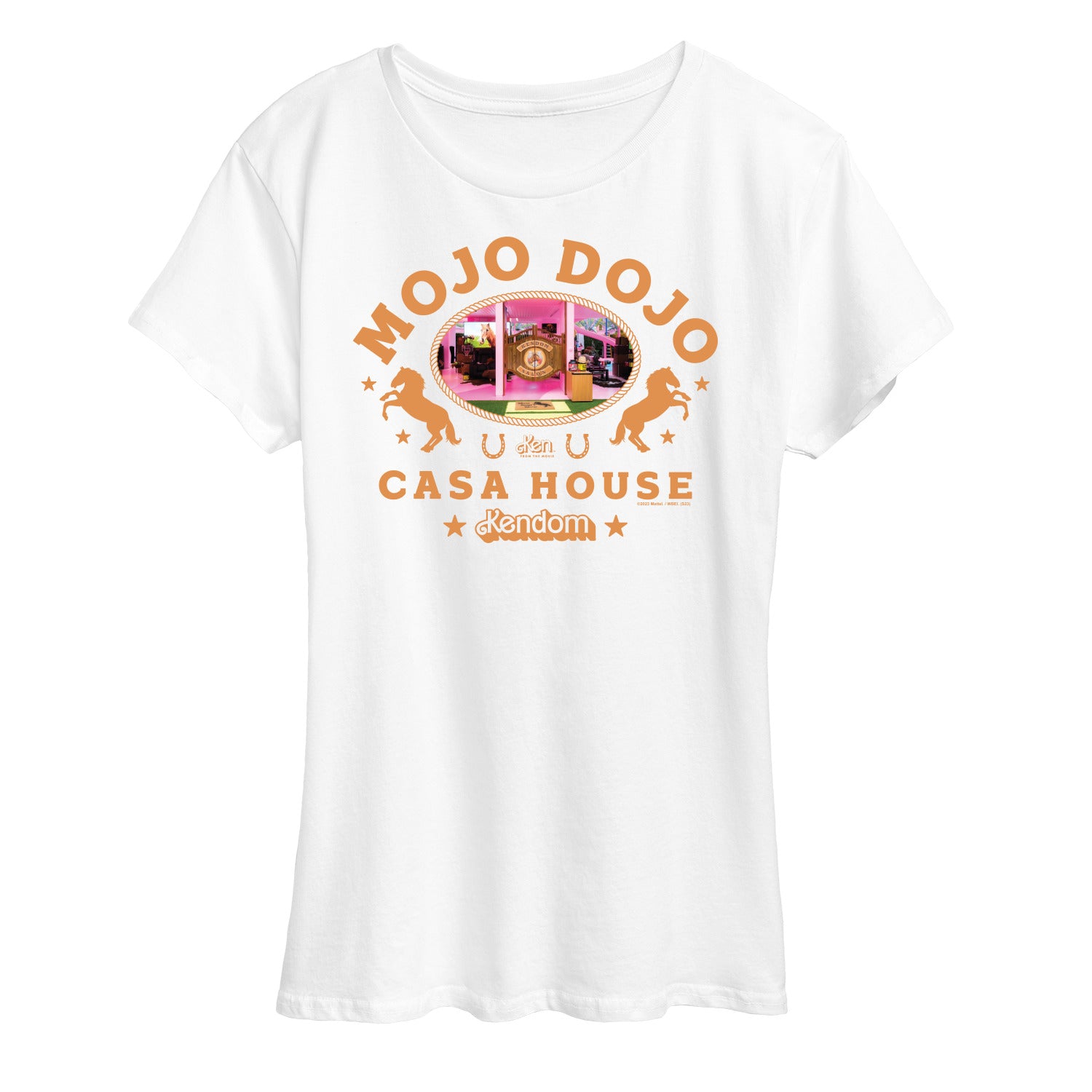 Barbie The Movie - Mojo Dojo Casa House West - Women's Short Sleeve Graphic T-Shirt